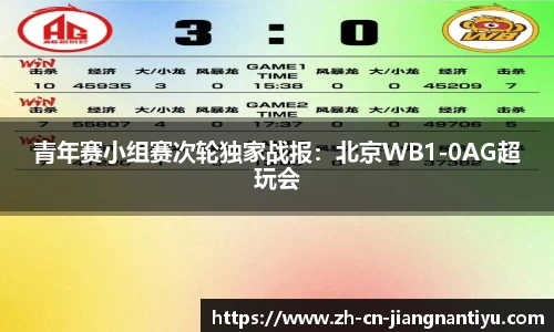 青年赛小组赛次轮独家战报：北京WB1-0AG超玩会